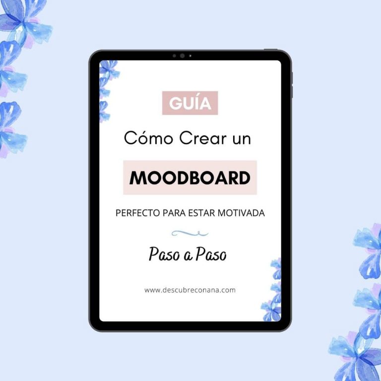 como crear un moodboard